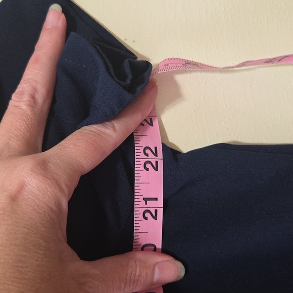 FIGS Scrub Top Womens Extra Large Blue Casma Three Pocket Nurse Uniform V-Neck - Picture 4 of 10